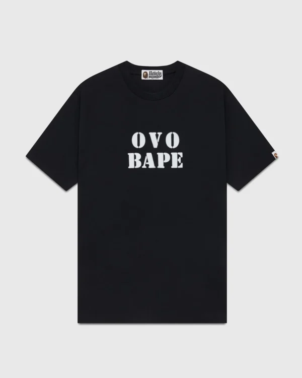 BAPE X OVO Stencil T-Shirt
