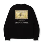 BAPE X OVO Card Sweatshirt