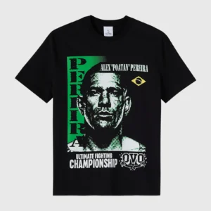 OVO UFC FIGHTERS BLACK T-SHIRT