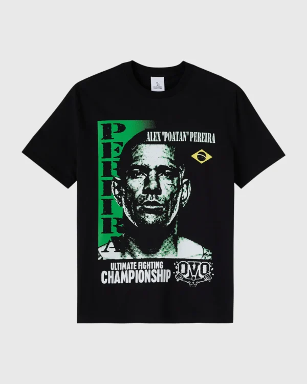 OVO UFC FIGHTERS BLACK T-SHIRT