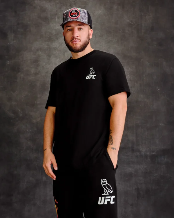 UFC FLAME OVO LOGO T-SHIRT