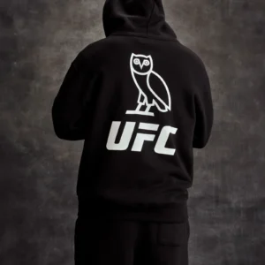 OVO UFC FLAME LOGO HOODIE