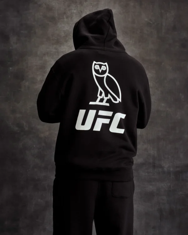 OVO UFC FLAME LOGO HOODIE