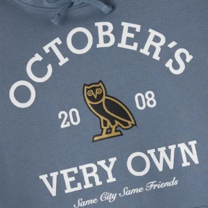 BLUE COLLEGIATE OVO HOODIE