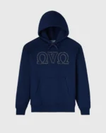 OMEGA OVO CONTRAST STITCH HOODIE