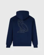 OMEGA OVO CONTRAST STITCH HOODIE