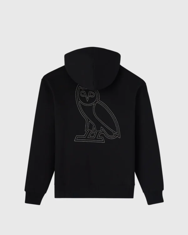 OMEGA OVO CONTRAST STITCH HOODIE