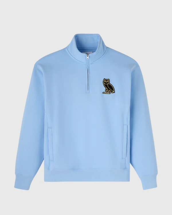 MINI OG OVO QUARTER-ZIP MOCKNECK SWEATSHIRT