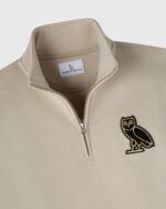 MINI OG OVO QUARTER-ZIP MOCKNECK SWEATSHIRT