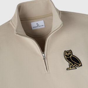 MINI OG OVO QUARTER-ZIP MOCKNECK SWEATSHIRT