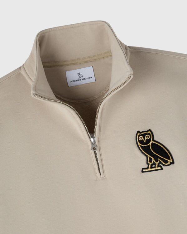 MINI OG OVO QUARTER-ZIP MOCKNECK SWEATSHIRT