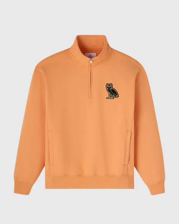 MINI OG OVO QUARTER-ZIP MOCKNECK SWEATSHIRT