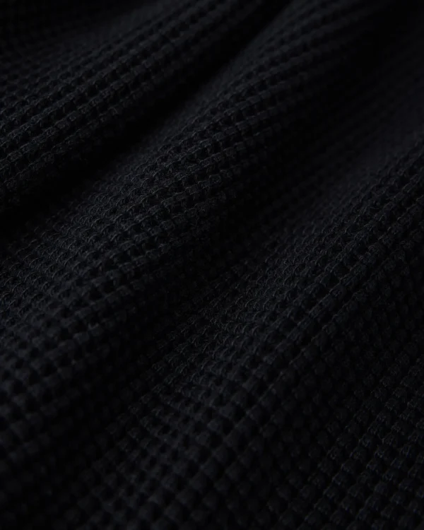 JERSEY LINED WAFFLE OVO HOODIE