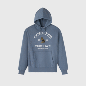 BLUE COLLEGIATE OVO HOODIE