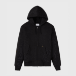WAFFLE-LINED FULL-ZIP OVO HOODIE