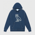 OWL OVO INDIGO-DYED HOODIE
