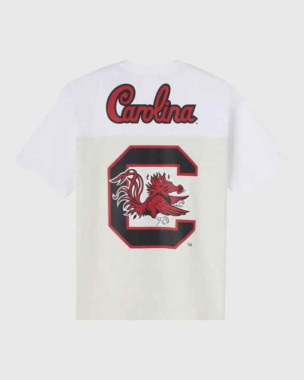 LSU TIGERS PANELED T-SHIRT