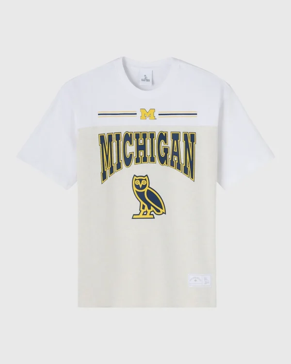 LSU TIGERS PANELED T-SHIRT