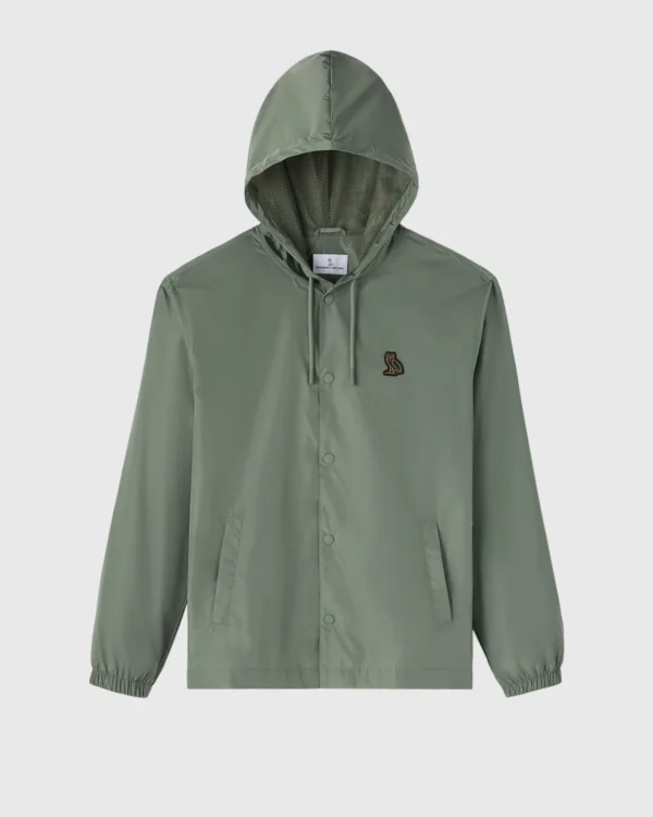 OVO HOODED COACHES JACKET