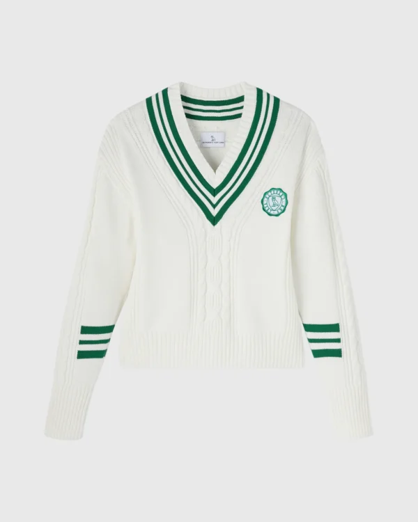 OVO ATHLETICS CLUB CABLE KNIT SWEATER
