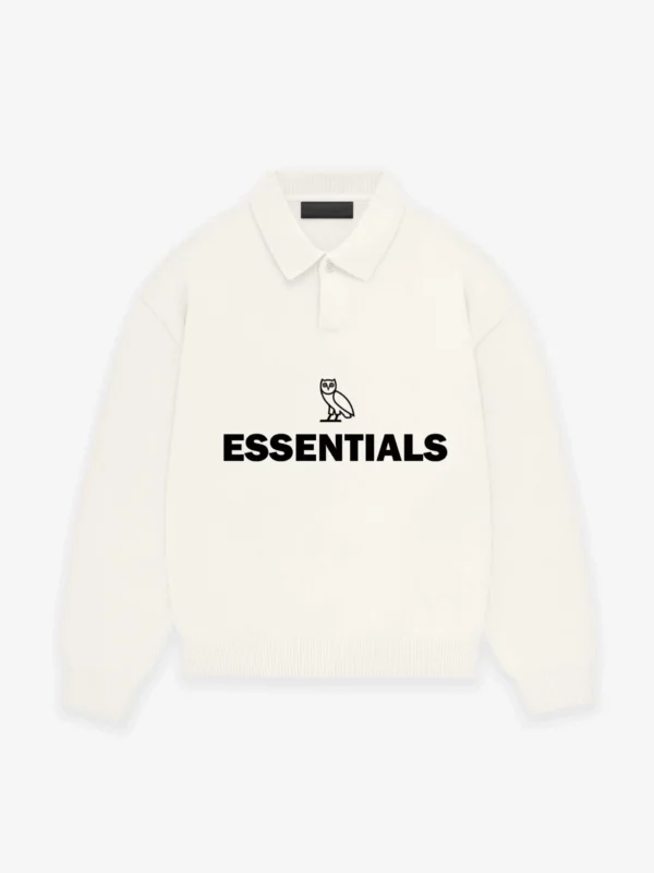Essentials OVO® Kint Polo Sweatshirt