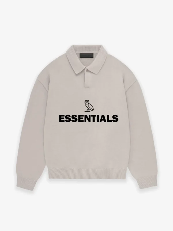 Essentials OVO® Kint Polo Sweatshirt