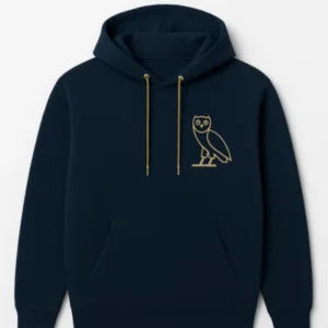 U OF T CREST OVO HOODIE NAVY