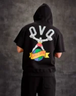UFC FULL-ZIP SHORT-SLEEVE HOODIE