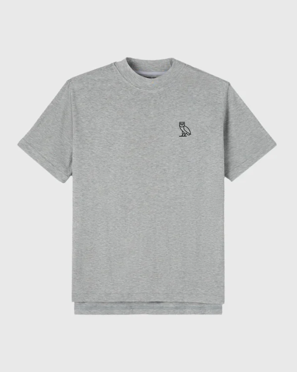 Buy OVO Golf Mockneck Logo T-Shirt – Authentic October’s Very Own streetwear tee