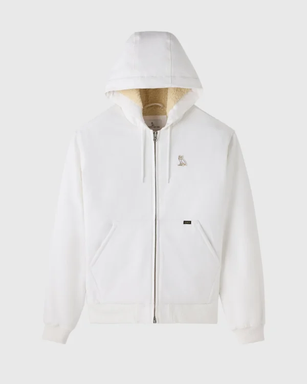 Buy Sherpa Lined Hooded Work Jacket – Authentic October’s Very Own streetwear outerwear