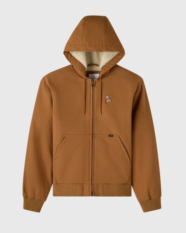 Buy Sherpa Lined Hooded Work Jacket – Authentic October’s Very Own streetwear outerwear