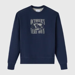 OVO Garment Dyed Crewneck – October’s Very Own Streetwear