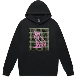 OVO Blueprint Owl Black Hoodie