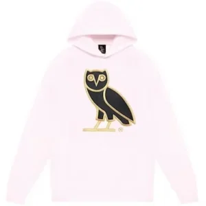 OG Owl Hoodie OVO Light Pink – Authentic October’s Very Own streetwear hoodie