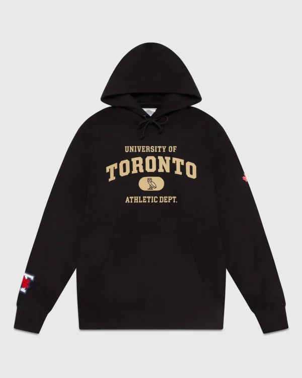 OVO U OF T ATHLETICS BLACK HOODIE